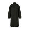 HIDEMI 羊驼毛大口袋简约设计感小立领大衣 商品缩略图2