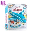 【中商原版】尤斯伯恩偷偷看里面飞机的运作 Peep Inside How a Plane Works 翻翻书 儿童科普绘本 纸板书 英文原版 6-9岁 商品缩略图0
