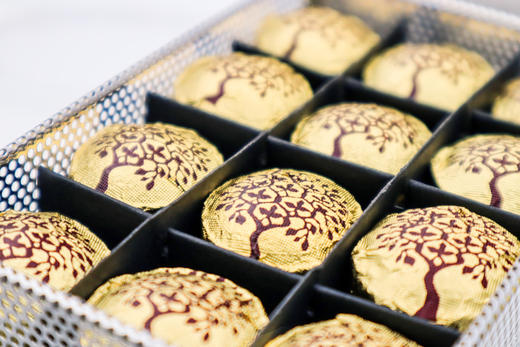 柏联普洱 熟茶 时尚系列 网眼铁盒 5g*12粒 迷你沱茶 普洱熟茶 商品图2