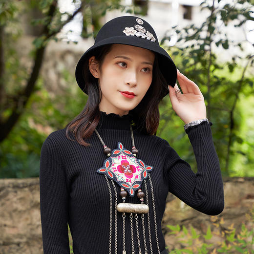 《百兽率舞》民族风礼帽  | 羊毛料子 保暖防寒 | 现货加急发  商品图2