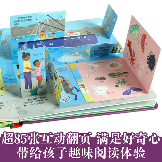 乐乐趣揭秘翻翻书低幼版第四辑 揭秘食物 商品图4