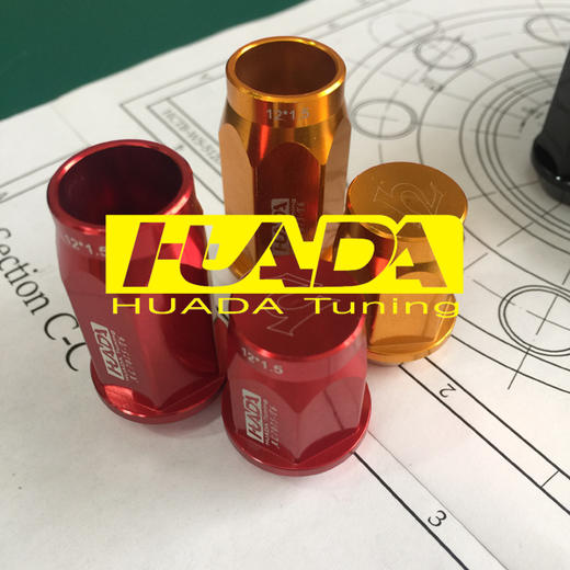 改装轮圈轻量化螺帽 7075-T6 锻造 单颗价格  华达 x 酷乐 商品图3