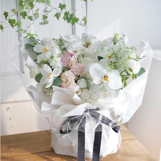 《骄傲》-清新郁金香蝴蝶兰高端花束 商品图8