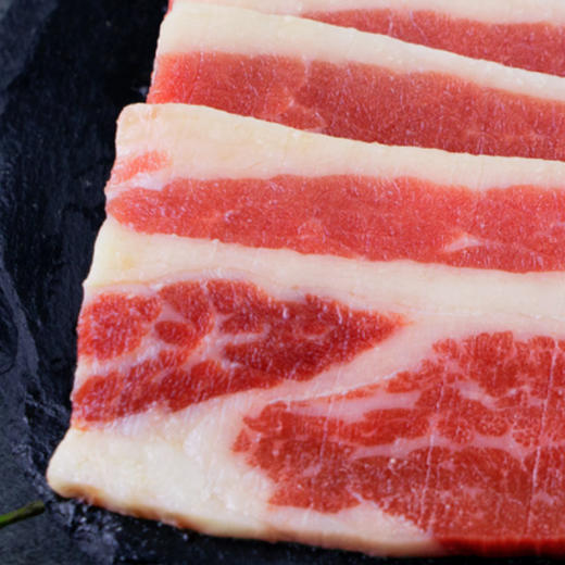 【1.5斤-3斤装】谷饲安格斯肥牛片750克-1500克 原肉原切 肥瘦相间 涮火锅小炒 商品图2