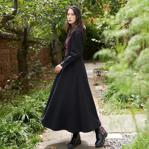 日暮归途民族风连衣裙 商品图1