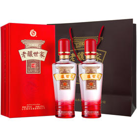 黄河龙32度黑粮秘香型老酿世家双瓶装