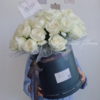 《初晴雨后》-白玫瑰抱抱桶 商品缩略图2