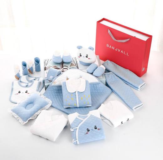【婴儿服饰】新生婴儿衣服秋冬套装礼盒初生满月礼包刚出生宝宝用品大全礼物 商品图3