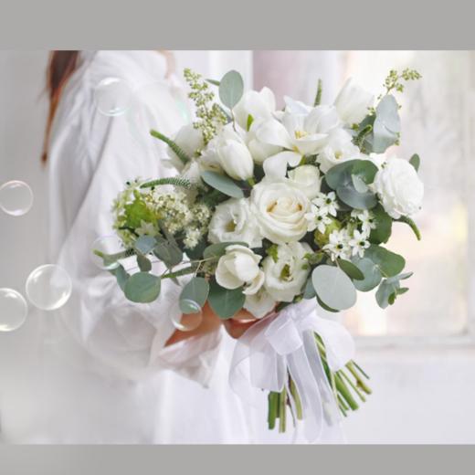 《绿色森林》-森系新娘手捧花 商品图1