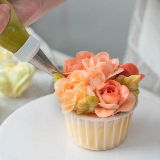 【视频课 | 无限回看】卡卡家韩式裱花课程|新手也能学！基础花型及组装搭配技巧 商品图0