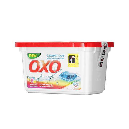 Z| 德国进口 OXO护色洗衣凝珠 植物酵素 强力去污 低泡易漂洗 机洗无残留 20颗/盒（普通快递） 商品图3