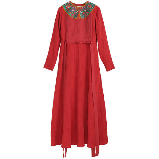 渡我以舟民族风连衣裙 | 冬款 | 现货加急发 商品图4