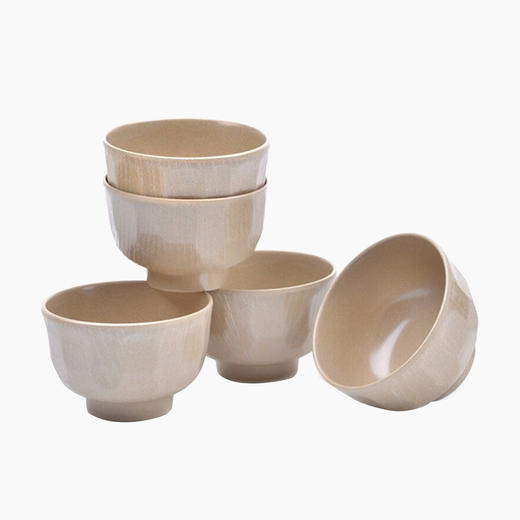 稻谷壳 日式木纹款饭碗 商品图0