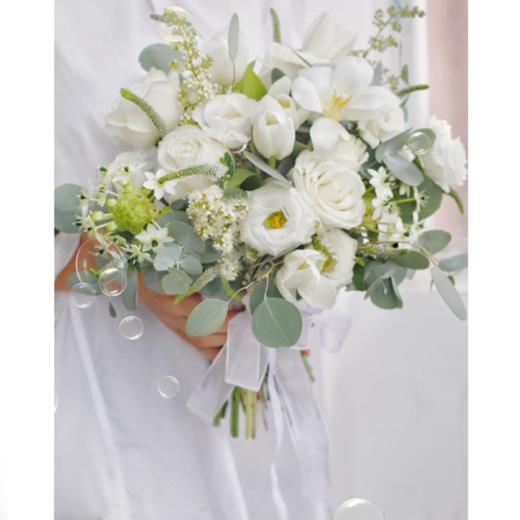 《绿色森林》-森系新娘手捧花 商品图0