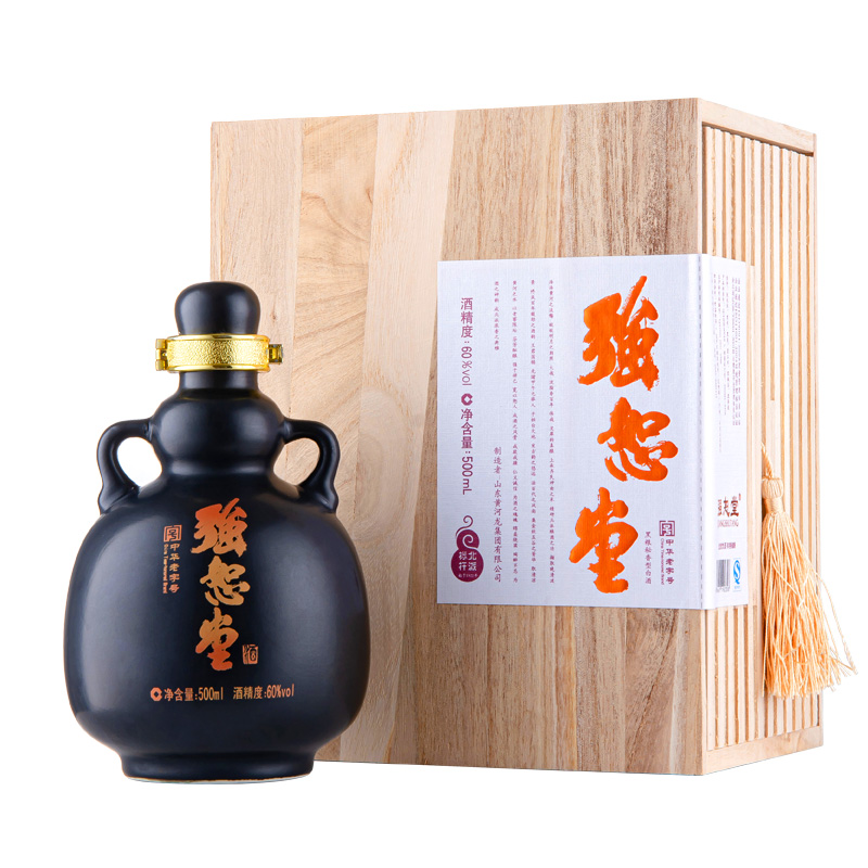 60度黑粮秘香型强恕堂黑陶 单瓶装