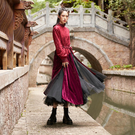 夜宴拼接不规则上衣  /  少量现货 商品图2