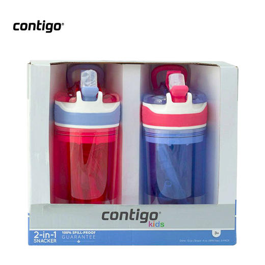 康迪克Contigo 儿童防漏防摔吸管杯 商品图1