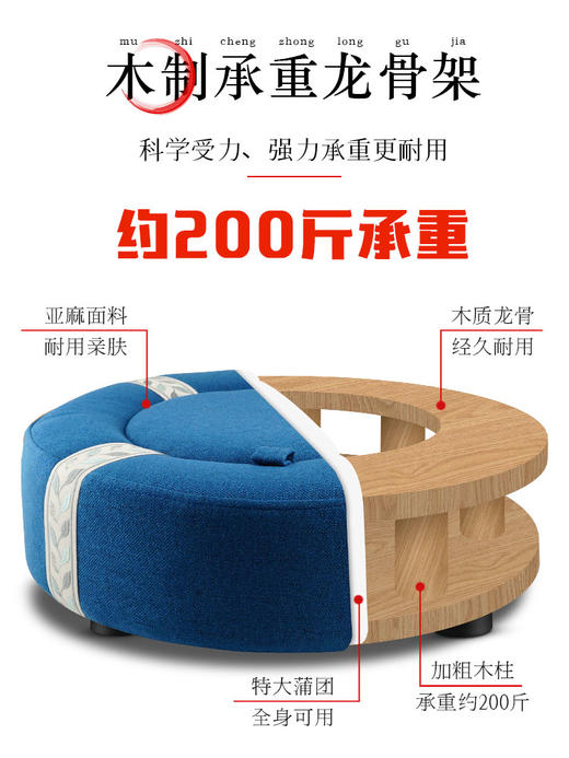 【蒲团】坐灸仪器 家用熏蒸 臀部艾灸 商品图1