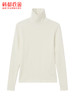 韩都衣舍高领打底衫春新款2021女装针织高瘦上衣高身毛衣JM9106 商品缩略图3