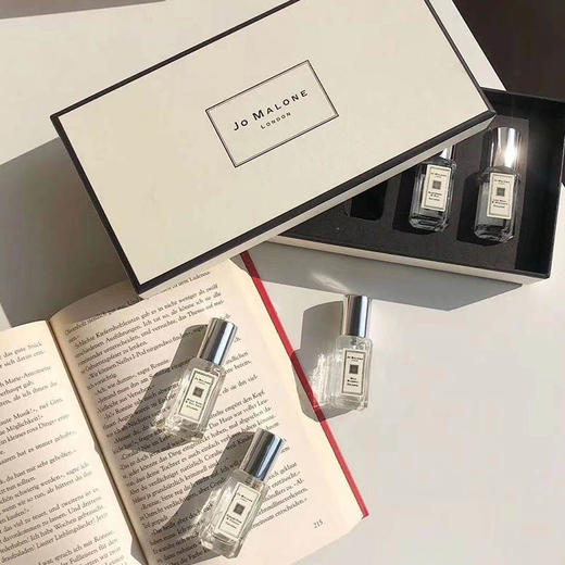 【 Jo Malone London/祖玛珑祖马龙】《配手提袋》香水套盒礼盒9ml*5 持久留香五件套装 商品图3