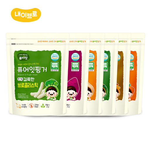 哺儿懿 蔬菜米条7月龄+  无添加剂 婴幼儿童零食 商品图3