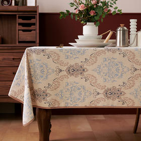 餐桌布艺欧式暗纹方桌布
