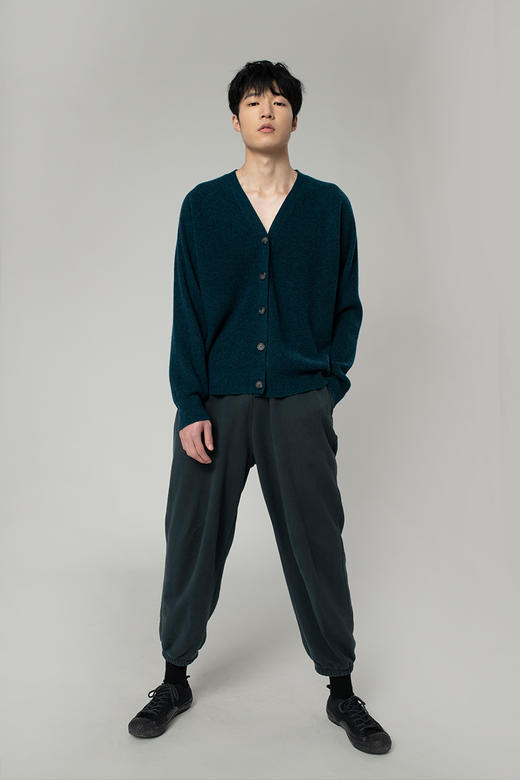 2020经典款男士纯山羊绒男士插肩袖开衫 商品图1