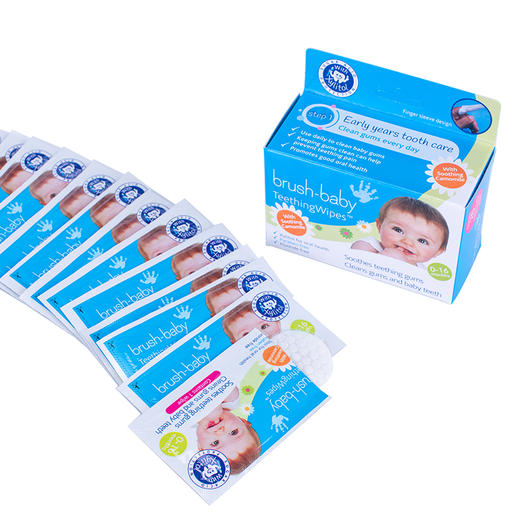 brush-baby/百刷宝贝婴儿乳牙指套牙刷舌苔口腔清洁神器 商品图1