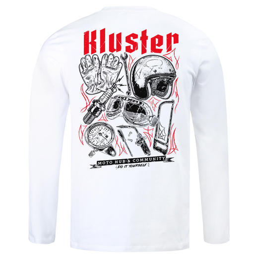 自由基地欧美机车街头西海岸摩托车骑行骑士纯棉长袖T恤型男潮T恤 NMT-1277 商品图2