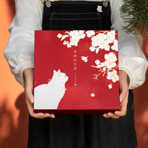 【故宫优选| 笔记本】故宫猫笔记本子书签胶带手帐本套装礼盒生日礼物 商品图0