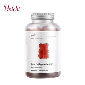 Unichi 玫瑰胶原小熊软糖60粒