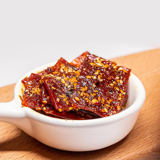 【会员福利】阿斯牛牛麻辣猪肉脯100g 商品图1