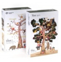 西班牙 Londji双面拼图大树50片不规则拼图