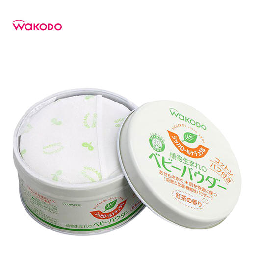 和光堂 婴儿玉米爽身粉带粉扑120g 商品图2