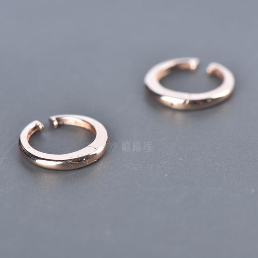 【靓颜】K红耳夹一对-ZX12006029 商品图2