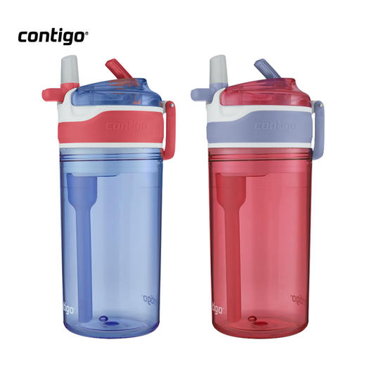 康迪克Contigo 儿童防漏防摔吸管杯 商品图0