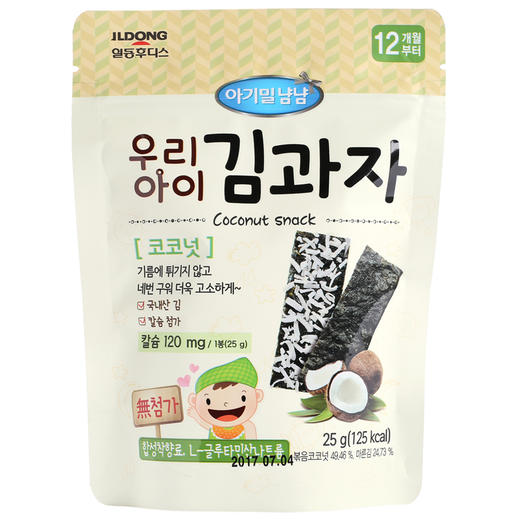 【4袋装】日东福德食海苔脆【2种口味】 韩国原装进口 宝宝零食 商品图6