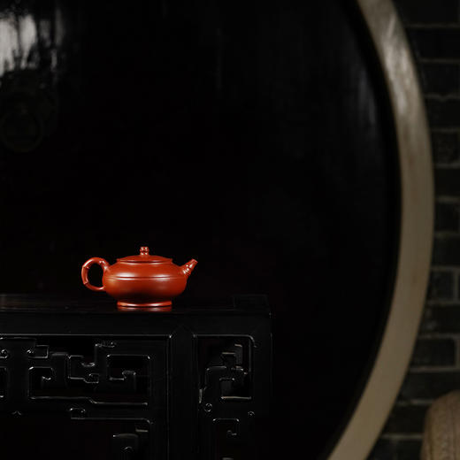 龙德堂陶艺 吴水勤制 《雅竹》 270cc 原矿大红袍 库存请咨询客服 商品图1