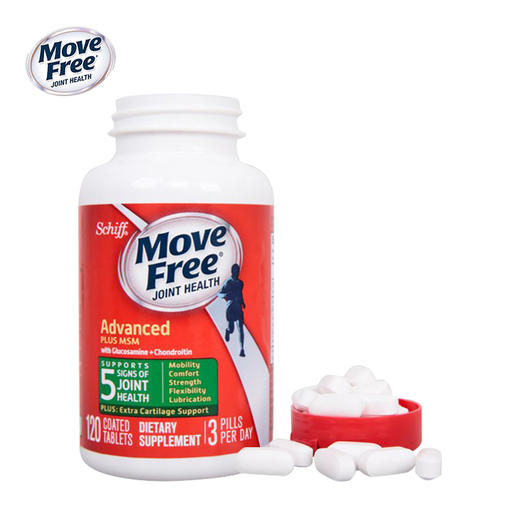 美国维骨力 氨糖软骨素片 绿瓶 120粒 缓解关节疼痛肿胀 商品图1