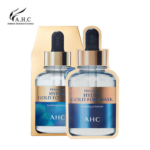 AHC 24K黄金玻尿酸面膜 5片/盒 商品图0