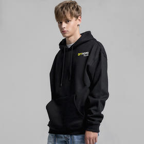 自由基地男女宽松情侣抓绒卫衣带帽套头上衣越野元素长袖保暖潮 NMT-1280