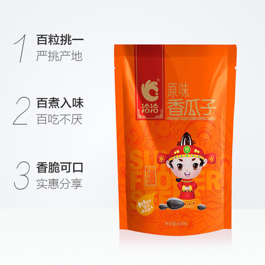洽洽原味瓜子500g 商品图1