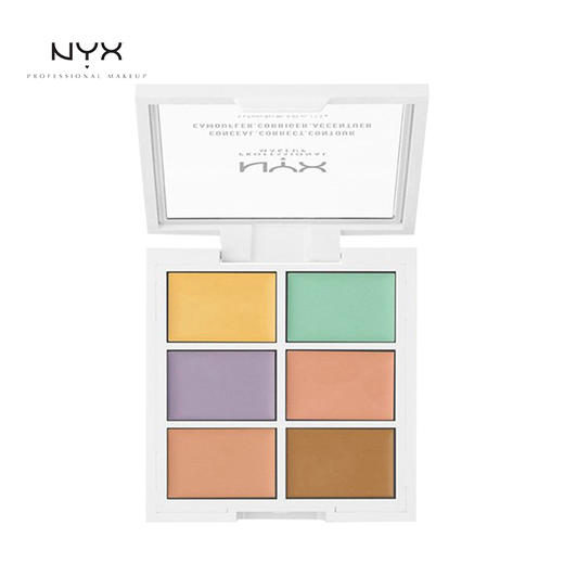 NYX 六色遮瑕修容盘9g 商品图1