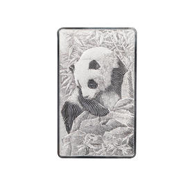 熊猫银条团圆美满20g