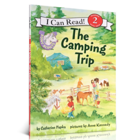 英文原版 I can read系列 Pony Scouts: The Camping Trip 小马童子军：野营之旅 儿童英语入门启蒙绘本 睡前亲子阅读故事书正版