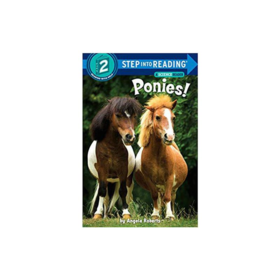 英文原版 step into reading 第二2阶段 ponies儿童英语分级阅读读物动物马图画书启蒙绘本