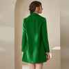 仅限本群福利（服饰秒杀 不退不换）洛诗琳2020冬季新款小个子优质羊毛毛呢外套女长袖翻领绿色羊毛大衣女外套（小个子可入！） 商品缩略图4