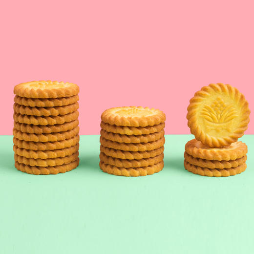 三牛万年青饼干132gx5条 葱香味零食早餐休闲食品 商品图3