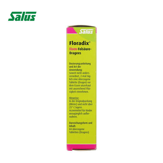 德国莎露斯 铁元绿铁片剂84粒 商品图2