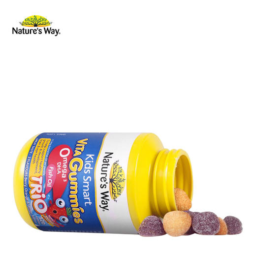 佳思敏 儿童鱼油omega3软糖60粒 商品图4